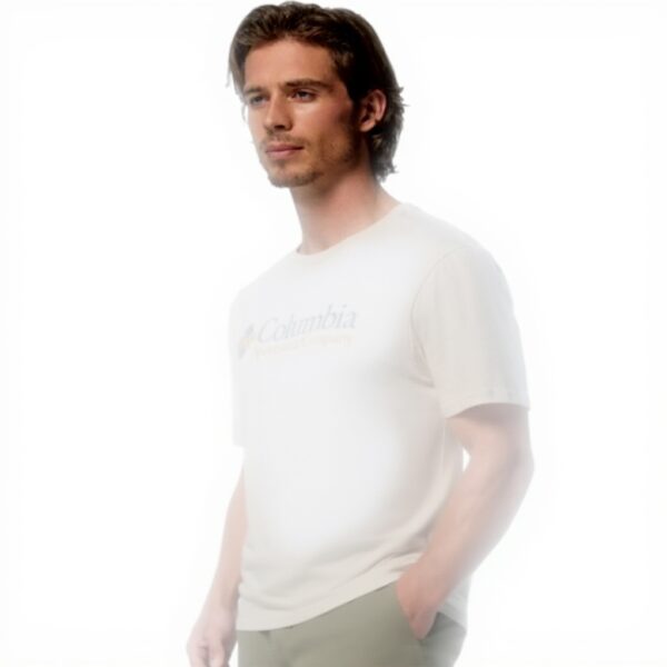 T-shirt Columbia CSC Basic Logo Homme Coton Biologique
