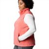 Gilet femme Columbia Benton Springs polaire chaud rose pâle
