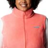 Gilet femme Columbia Benton Springs polaire chaud rose pâle