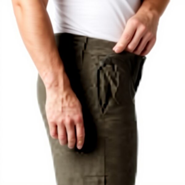 Columbia Flex Roc Pantalon Randonnée Homme Coton Stretch