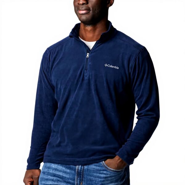 Columbia Sweatshirt Polaire Demi-Zippé Homme Confortable