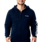 Sweat Columbia Homme Polaire Logo Confort Chaleur