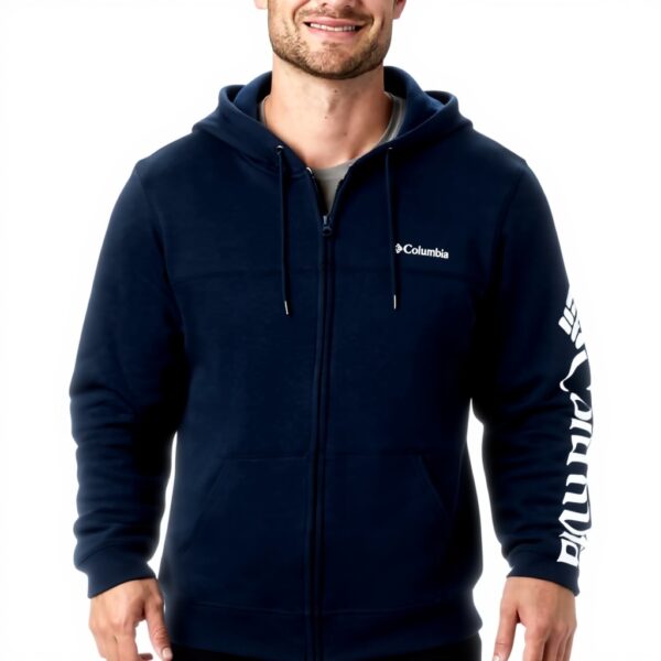 Sweat Columbia Homme Polaire Logo Confort Chaleur