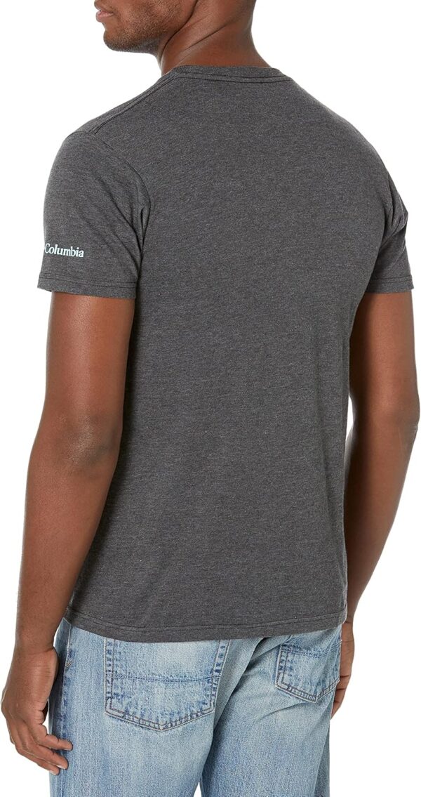 T-shirt sport homme Columbia graphique coton confortable-1