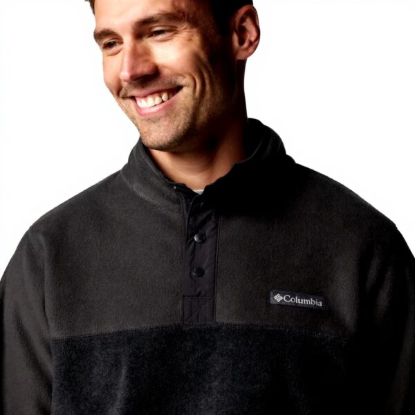 Sweatshirt Columbia Homme Polaire Demi-Pression Confort