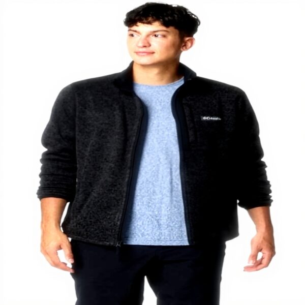 Columbia Veste Polaire Homme Zippée Sweater Weather Noir