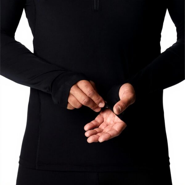 Haut thermique homme Columbia manches longues demi-zippé