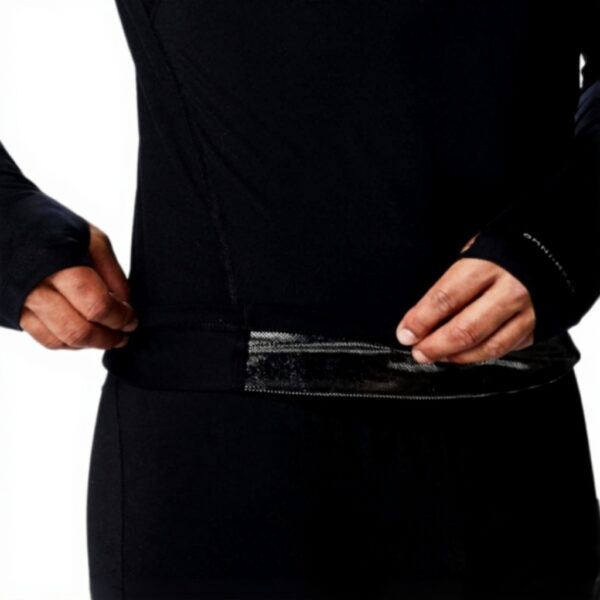 Haut thermique homme Columbia manches longues demi-zippé