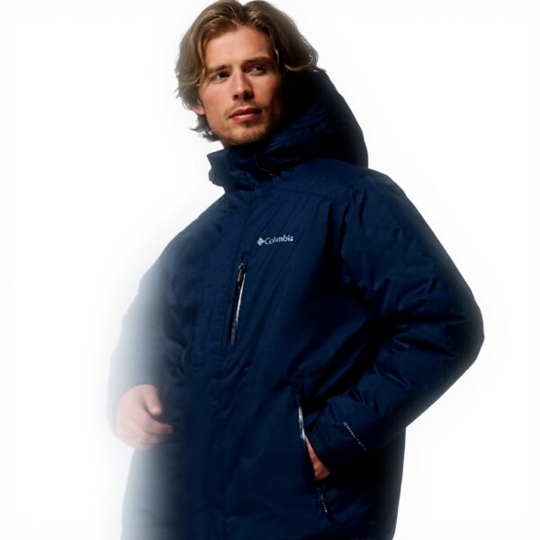 Columbia Veste Hiver Homme Imperméable Chaude Blouson