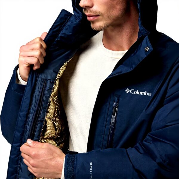 Columbia Veste Hiver Homme Imperméable Chaude Blouson