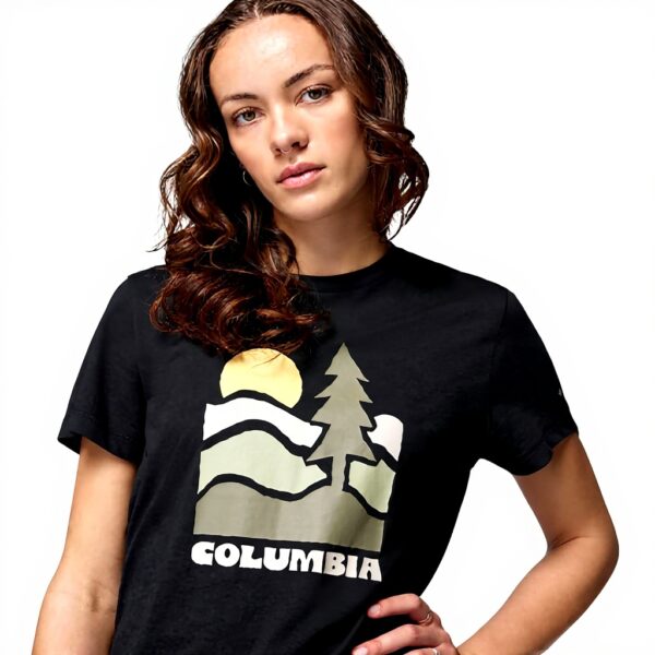 T-shirt de sport femme Columbia Ruby Springs manches courtes