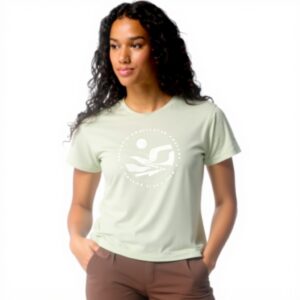 T-shirt sport femme Columbia Sloan Ridge manches courtes