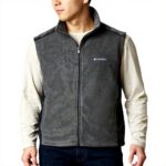 Gilet Polaire Columbia Homme Chaleur Confort Poche Zippée