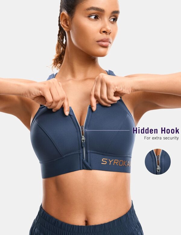 Soutien-gorge de sport femme ajustement complet Power Maille-4