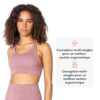 Soutien-gorge de sport FM London respirant maintien femme-1
