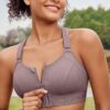 Soutien-gorge de sport femme ajustement complet Power Maille-3