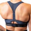 Soutien-gorge sport Shock Absorber Noir 80E zip avant-1