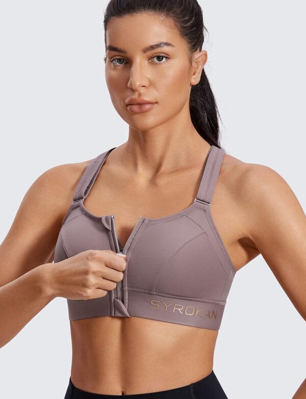 Soutien-gorge de sport femme ajustement complet Power Maille-1