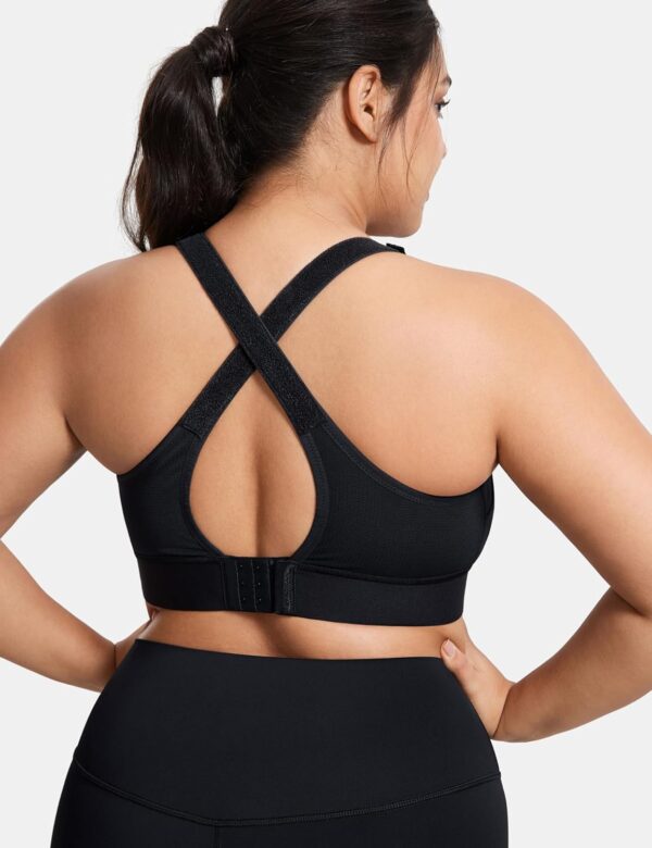 Soutien-gorge de sport femme ajustement complet Power Maille-1