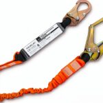 Longe antichute Portwest 140kg absorbeur choc 180cm orange-0