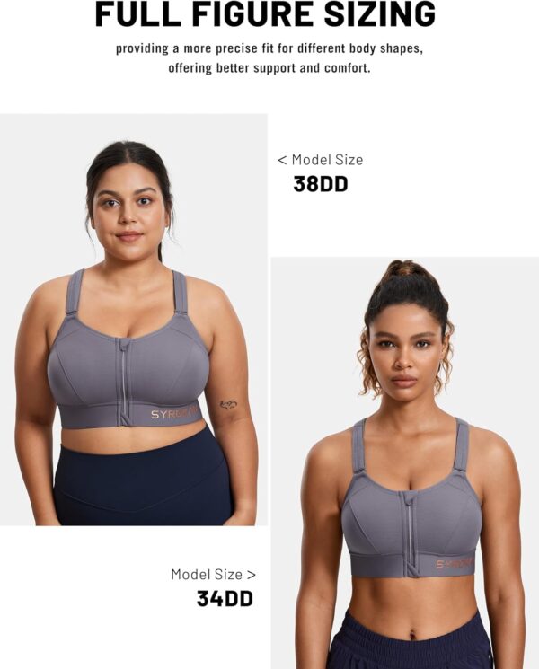 Soutien-gorge de sport femme ajustement complet Power Maille-5