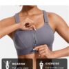 Soutien-gorge de sport femme ajustement complet Power Maille-4