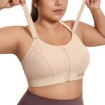 Soutien-gorge de sport femme A301S ajustement complet noir-0