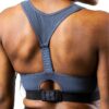 Soutien-gorge sport Shock Absorber Noir 80E zip avant-3