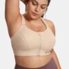 Soutien-gorge de sport femme A301S ajustement complet noir-2