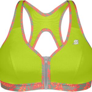 Brassière Shock Absorber Femme Sport Jaune Citron Vert 85B-0