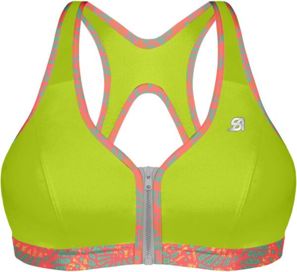 Brassière Shock Absorber Femme Sport Jaune Citron Vert 85B-0