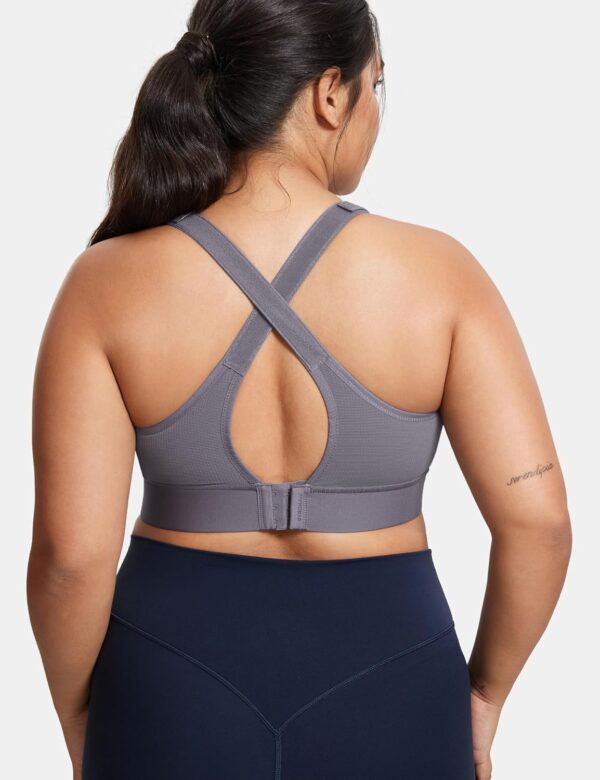 Soutien-gorge de sport femme ajustement complet Power Maille-2