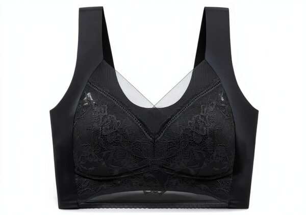 Soutien-gorge dentelle femme rembourré armature lingerie-3