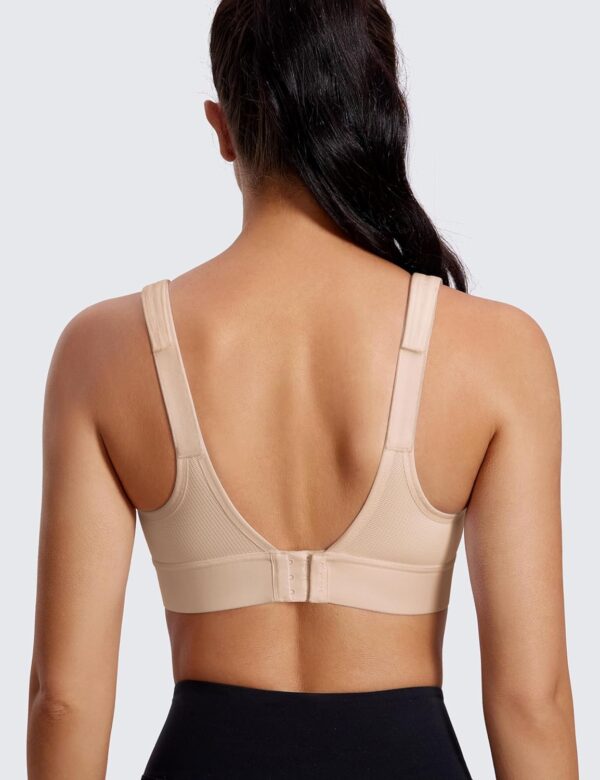 Soutien-gorge de sport femme A301S ajustement complet noir-4