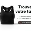 Soutien-gorge sport FM London respirant dos nageur femme-3