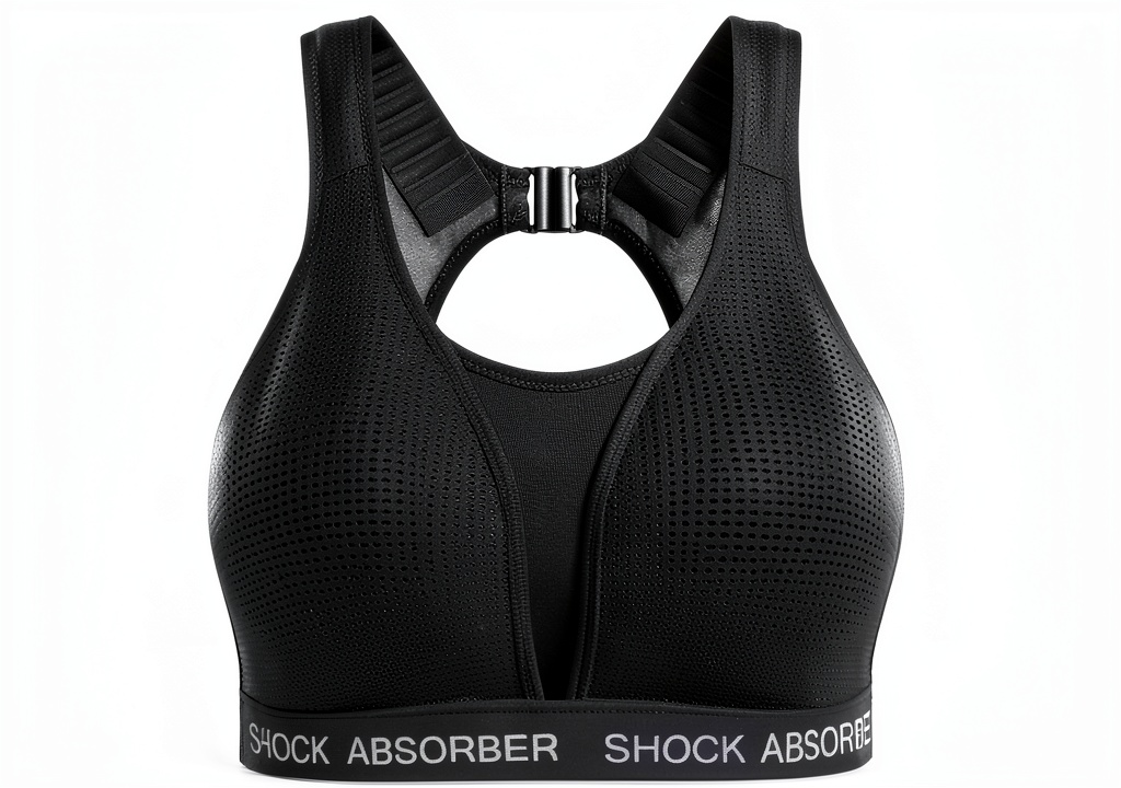 Femme portant le soutien-gorge de sport Champion pendant une séance de fitness