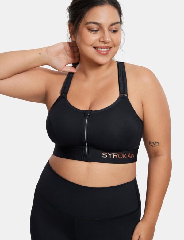 Soutien-gorge de sport femme ajustement complet Power Maille-2