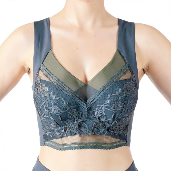 Soutien-gorge femme armature 105D coton confortable grande-1