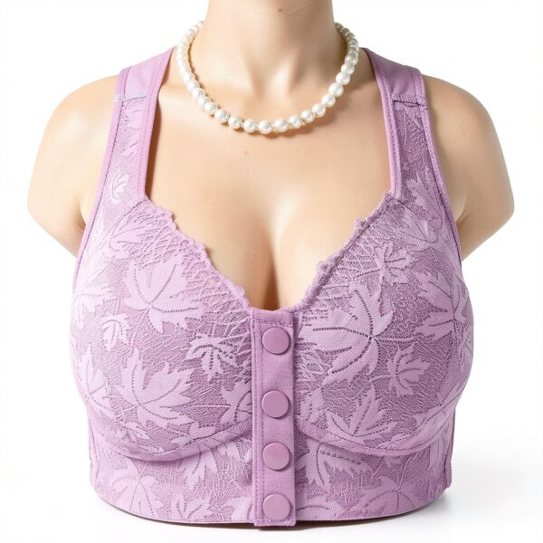 Soutien-gorge sans armature femme lingerie confort dentelle-1