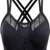 Soutien gorge sans armature Femme push up dos nu couleurs-3