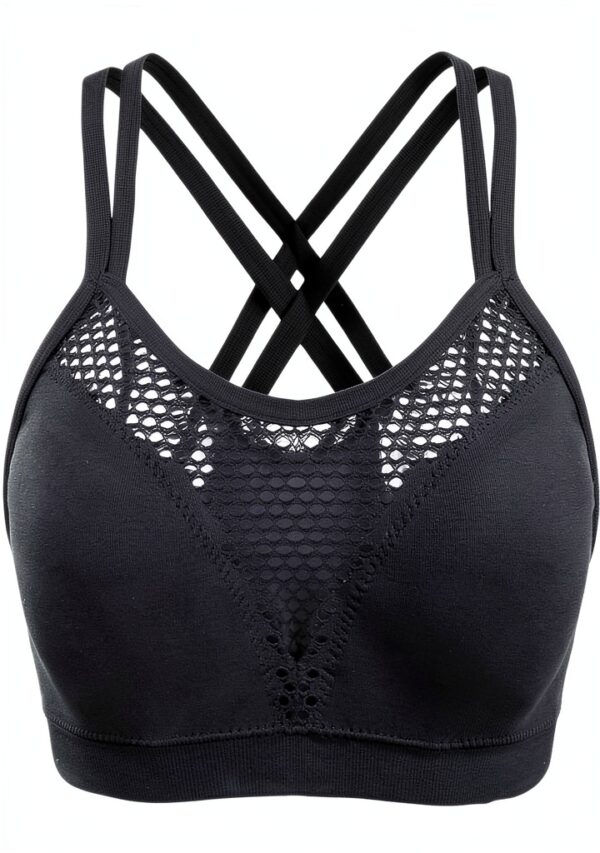 Soutien gorge sans armature Femme push up dos nu couleurs-3