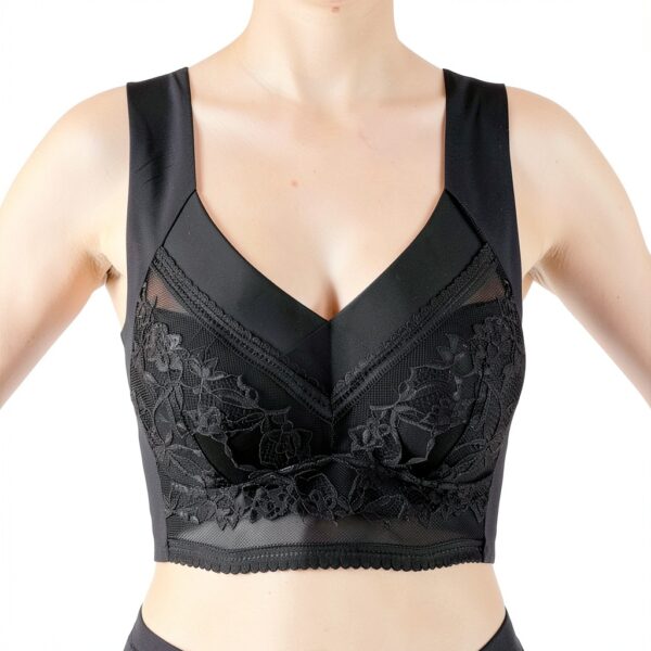 Soutien-gorge dentelle femme rembourré armature lingerie-1