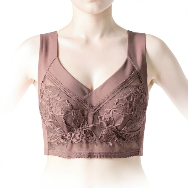 Soutien-gorge femme dentelle armature confort couleurs-1