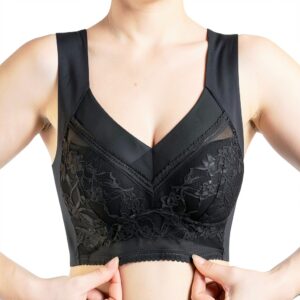 Soutien-gorge dentelle femme rembourré armature lingerie-0