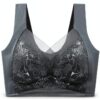 Soutien-gorge femme armature 105D coton confortable grande-3