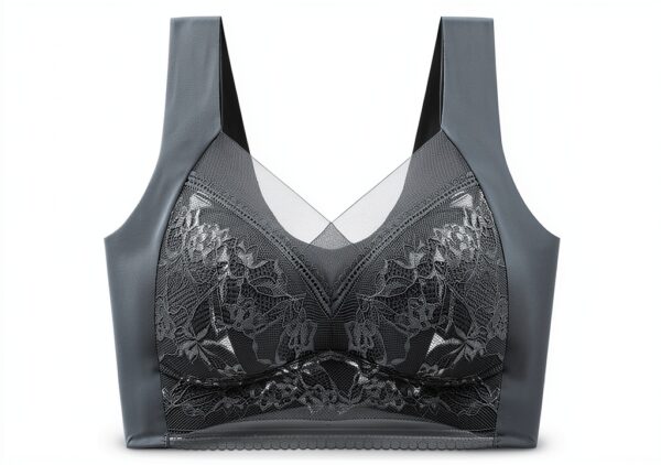 Soutien-gorge femme armature 105D coton confortable grande-3