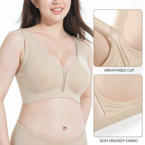 Soutien-gorge sport Necalisi femme microfibre léger-2
