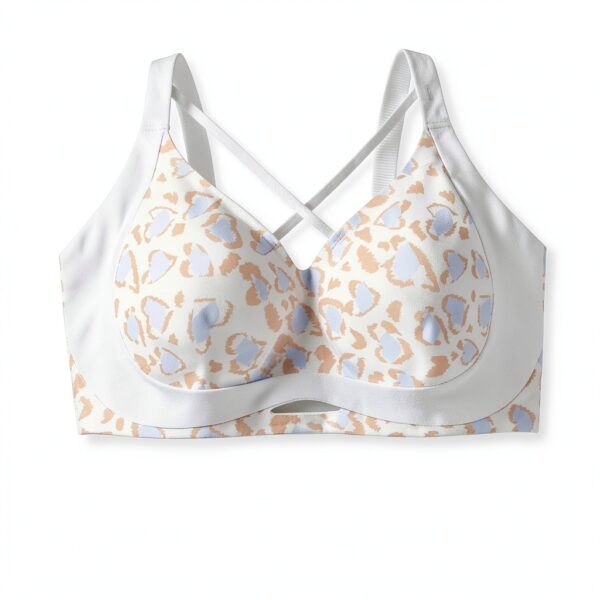 Soutien-gorge sport Necalisi femme sans armatures coton-2