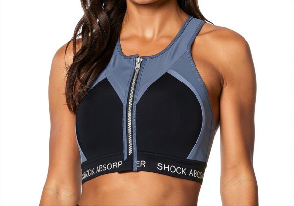 Soutien-gorge Shock Absorber femme zip avant ultra couvrant-0