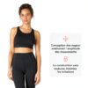 Soutien-gorge sport FM London respirant dos nageur femme-1